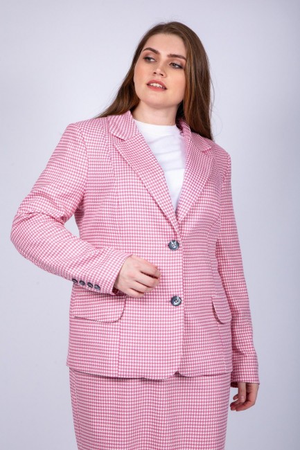 женский однобортный пиджак